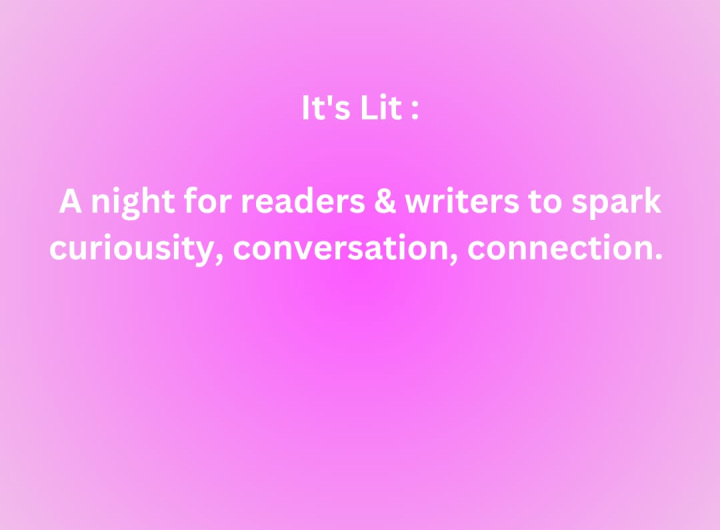 Tuts Presents-Its lit: A bookish party celebrating “All the women she knows”